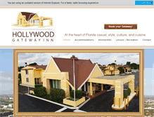 Tablet Screenshot of hollywoodgatewayinn.com